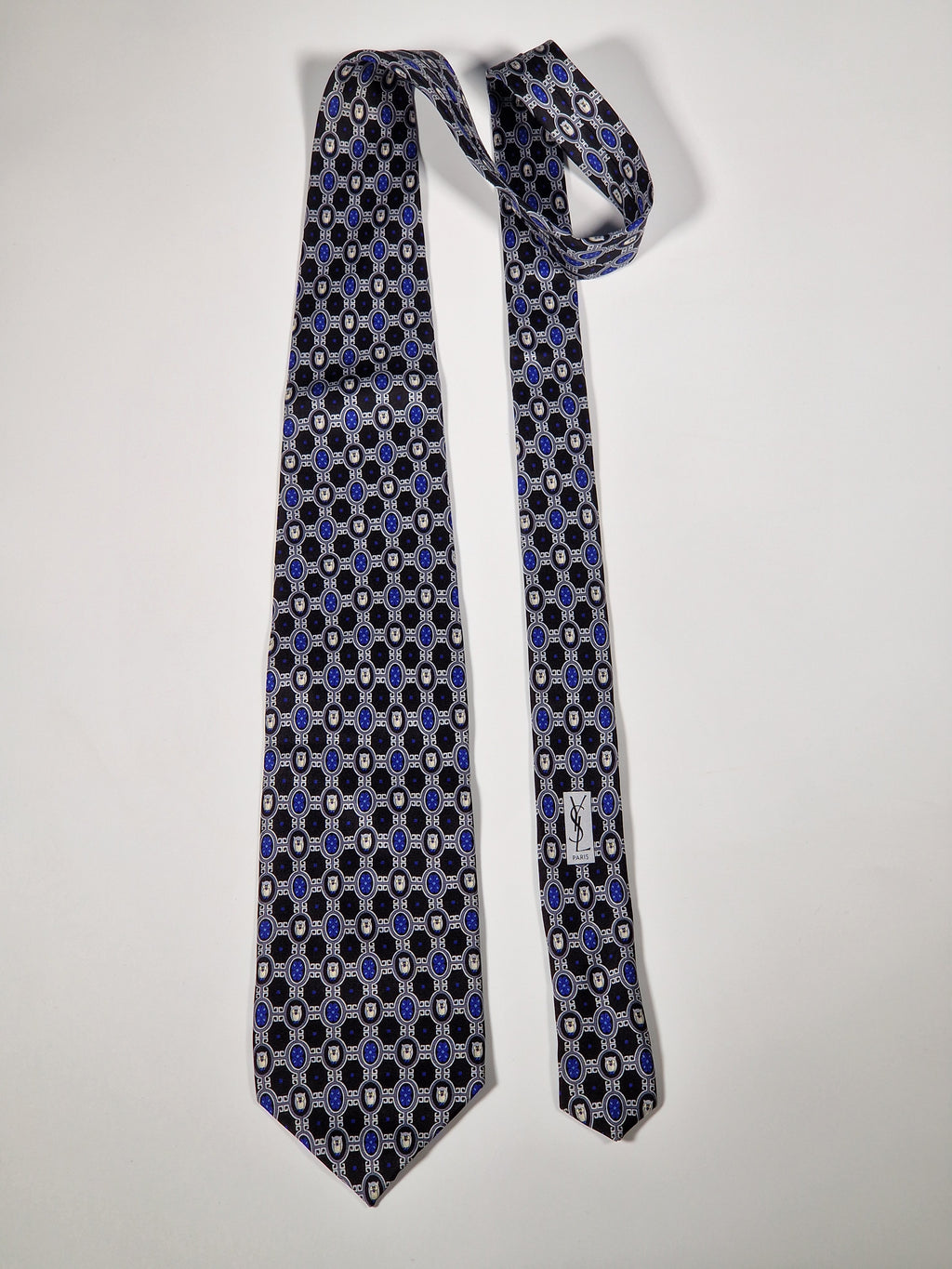 Yves Saint Laurent silk tie