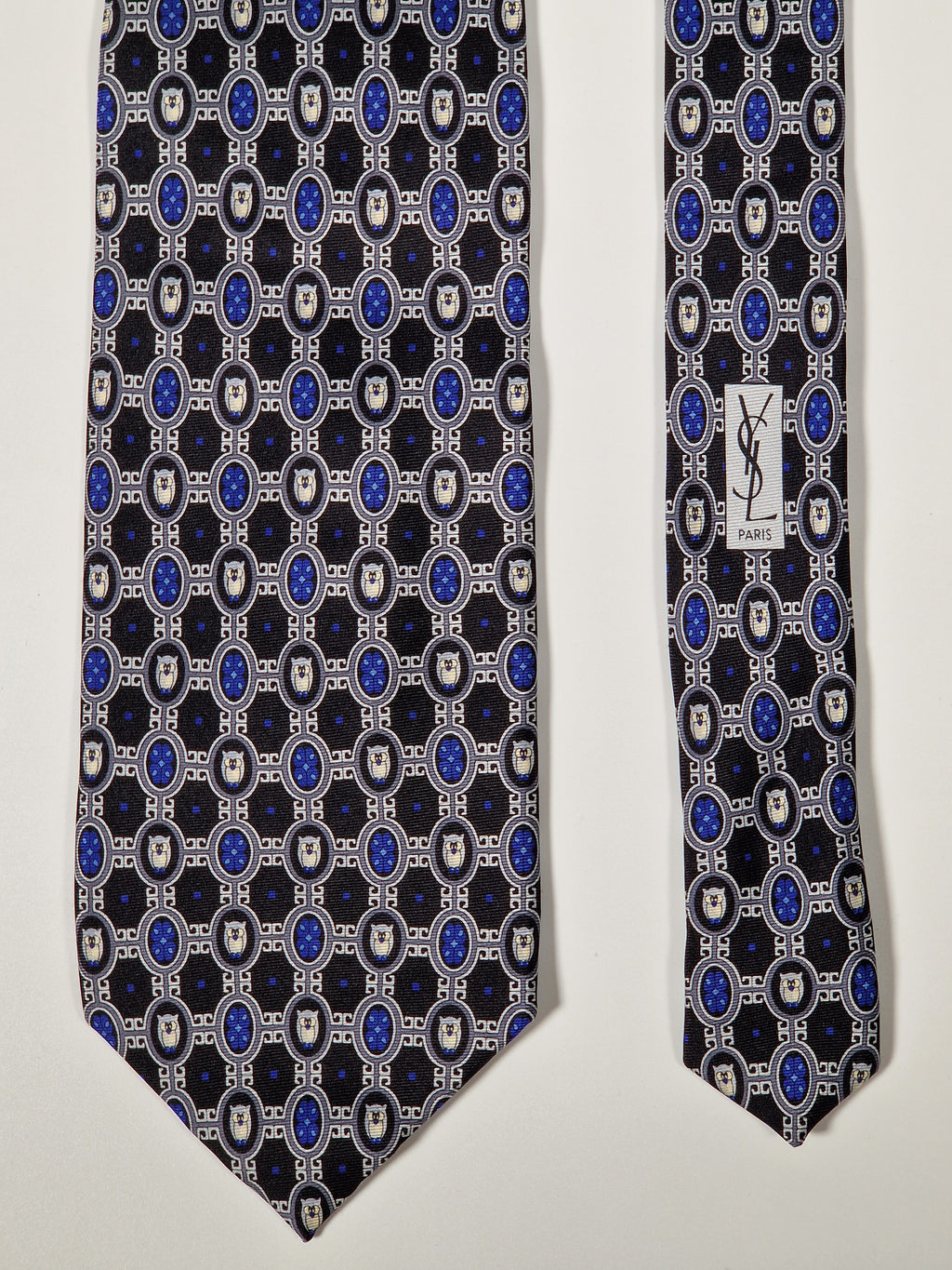 Yves Saint Laurent silk tie