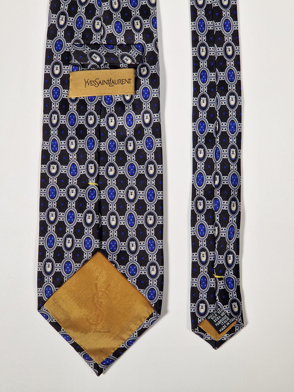 Yves Saint Laurent silk tie