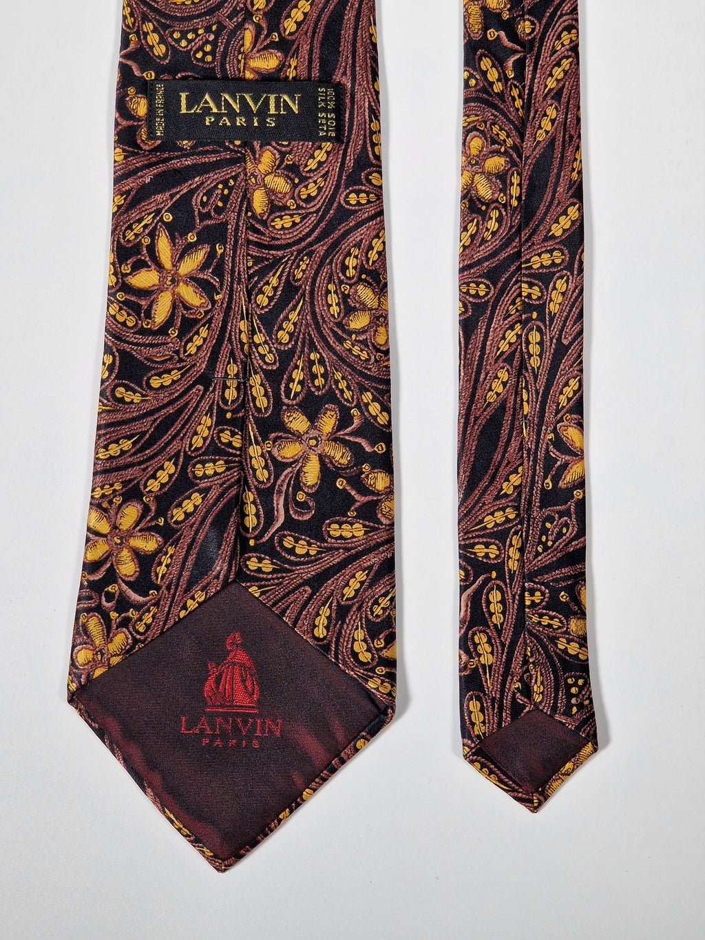 Lanvin silk tie