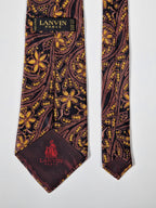 Lanvin silk tie