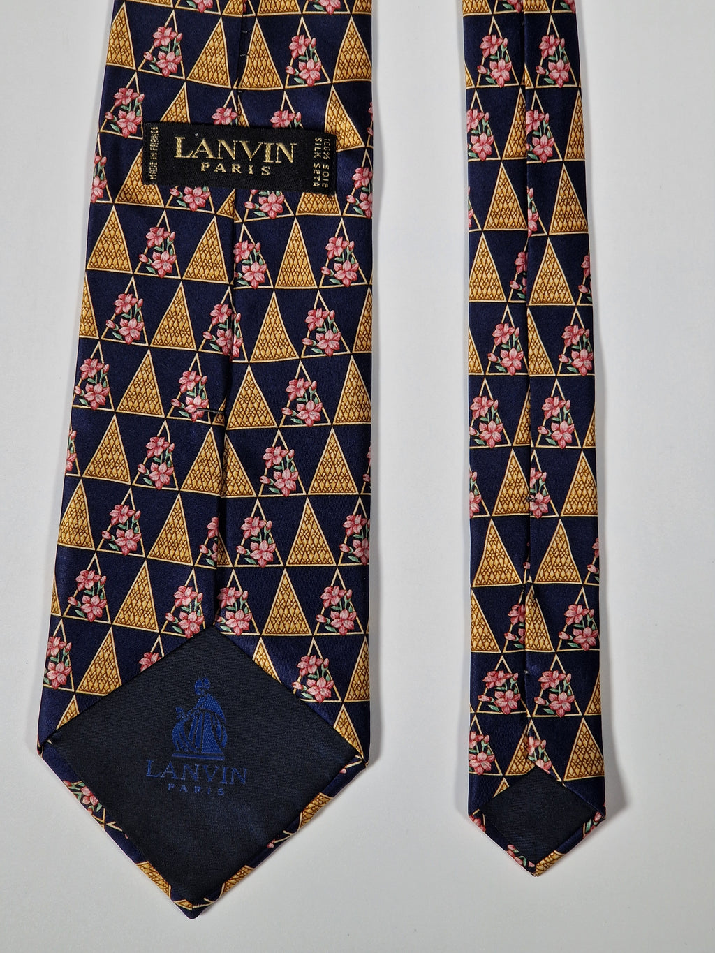 Lanvin silk tie