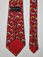 Celine silk tie