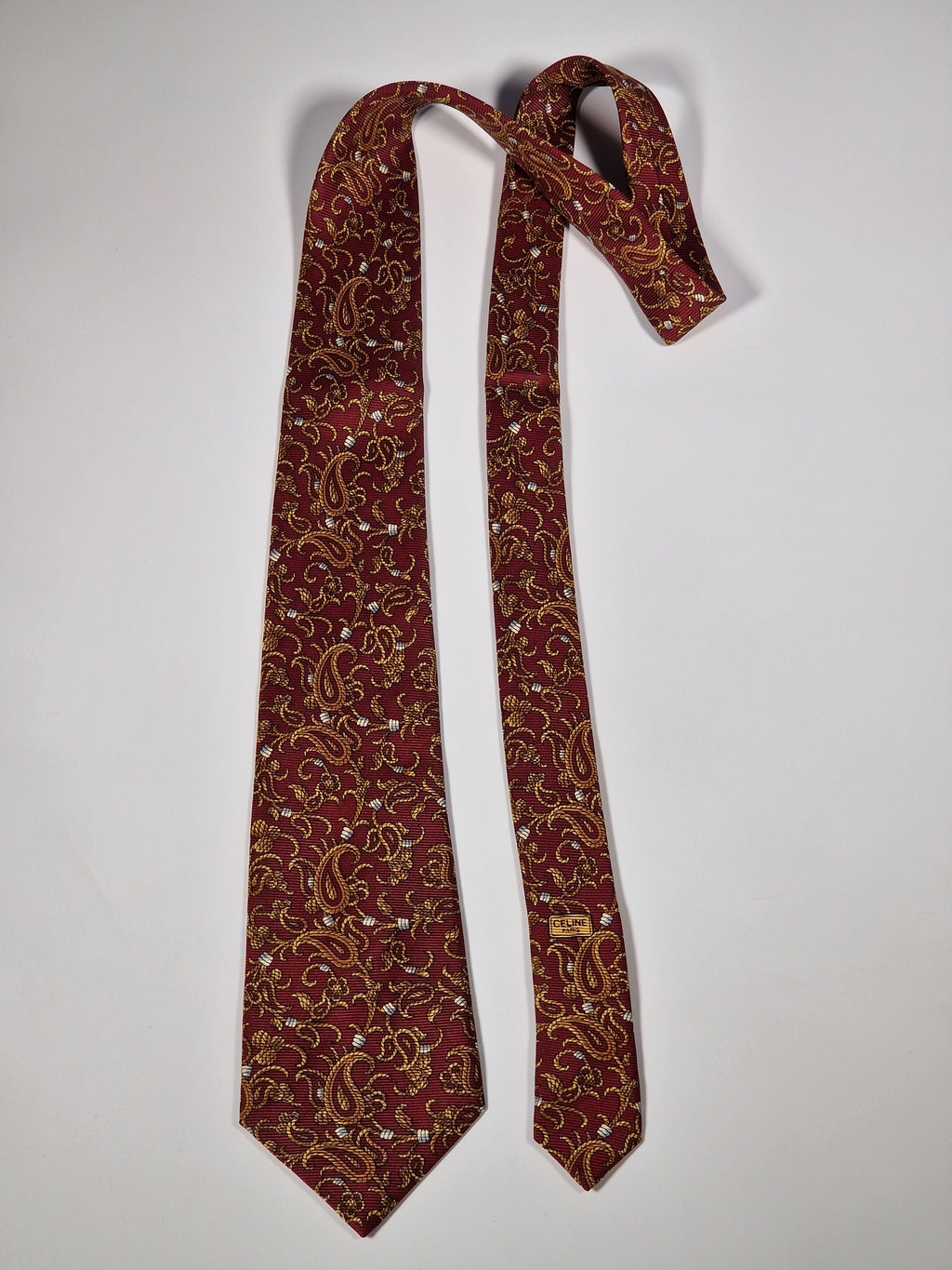 Celine silk tie