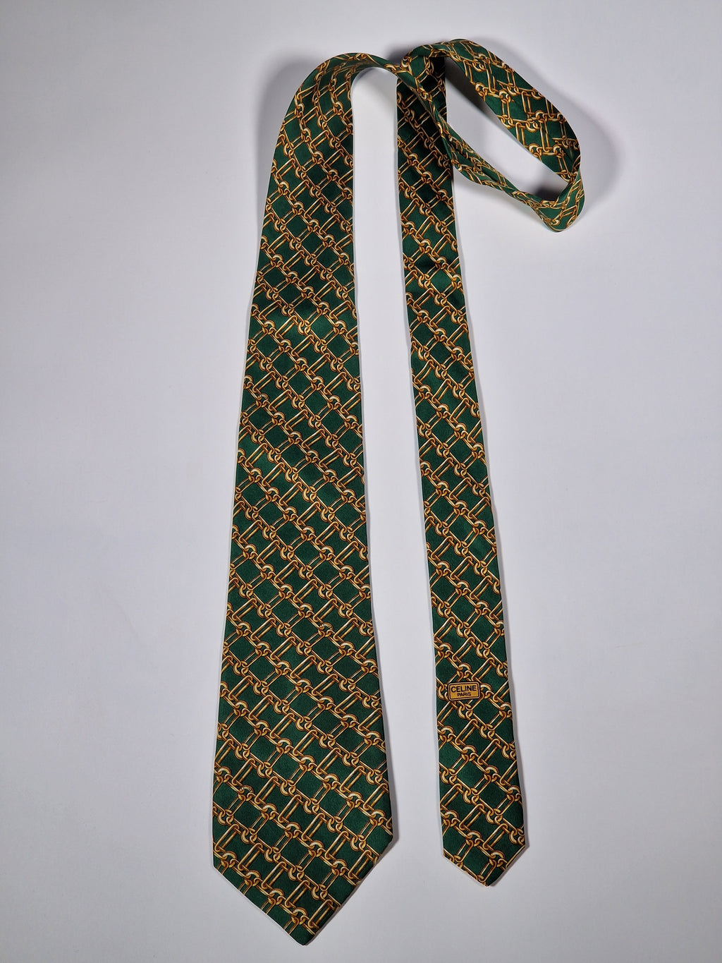Celine silk tie