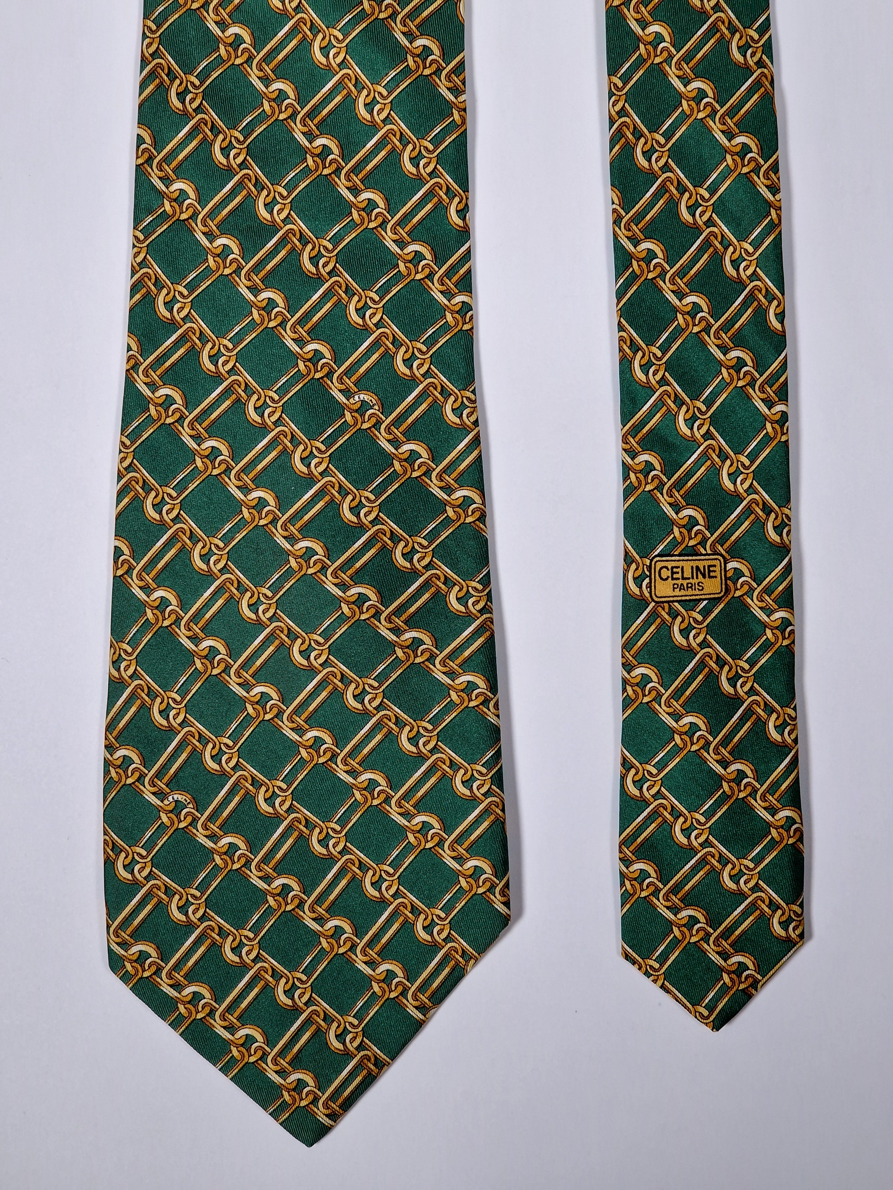 Celine silk tie