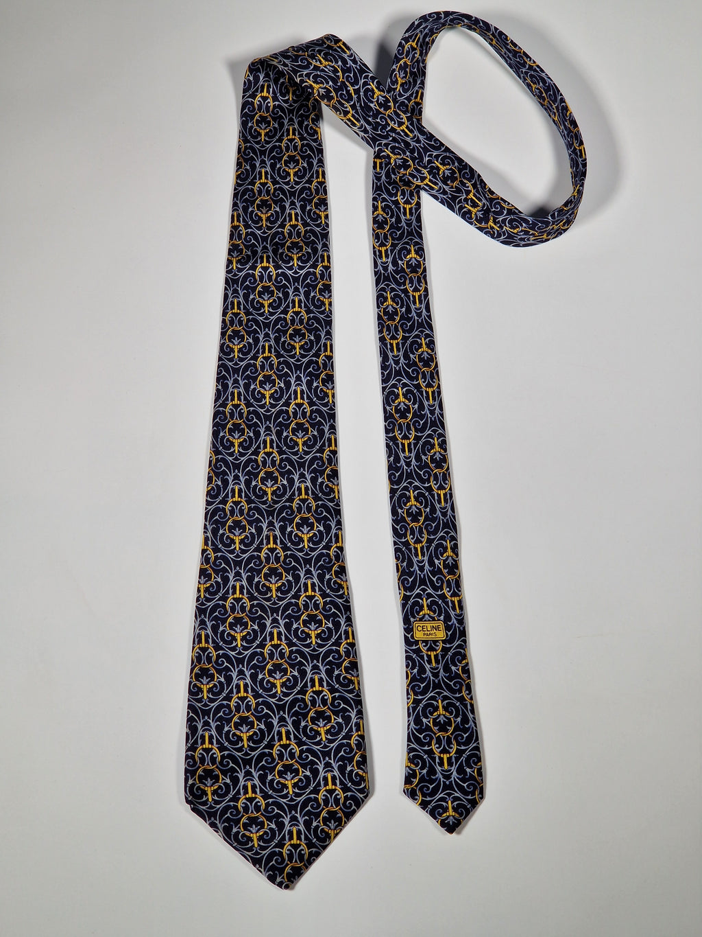 Celine silk tie