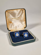 Wedgewood A pair of cufflinks with box