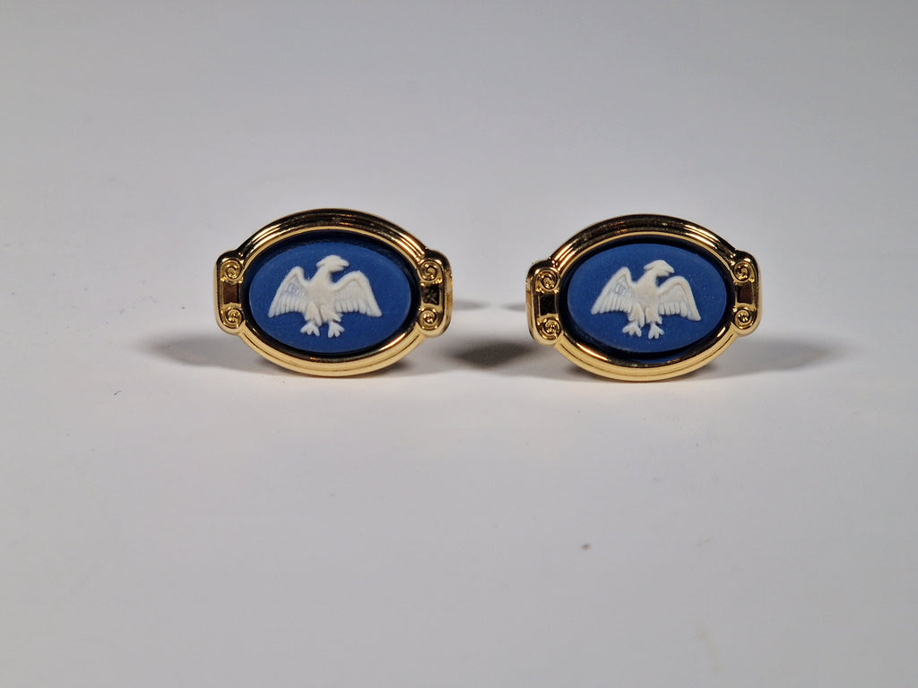 Wedgewood A pair of cufflinks with box