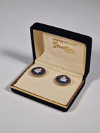Wedgewood A pair of cufflinks with box