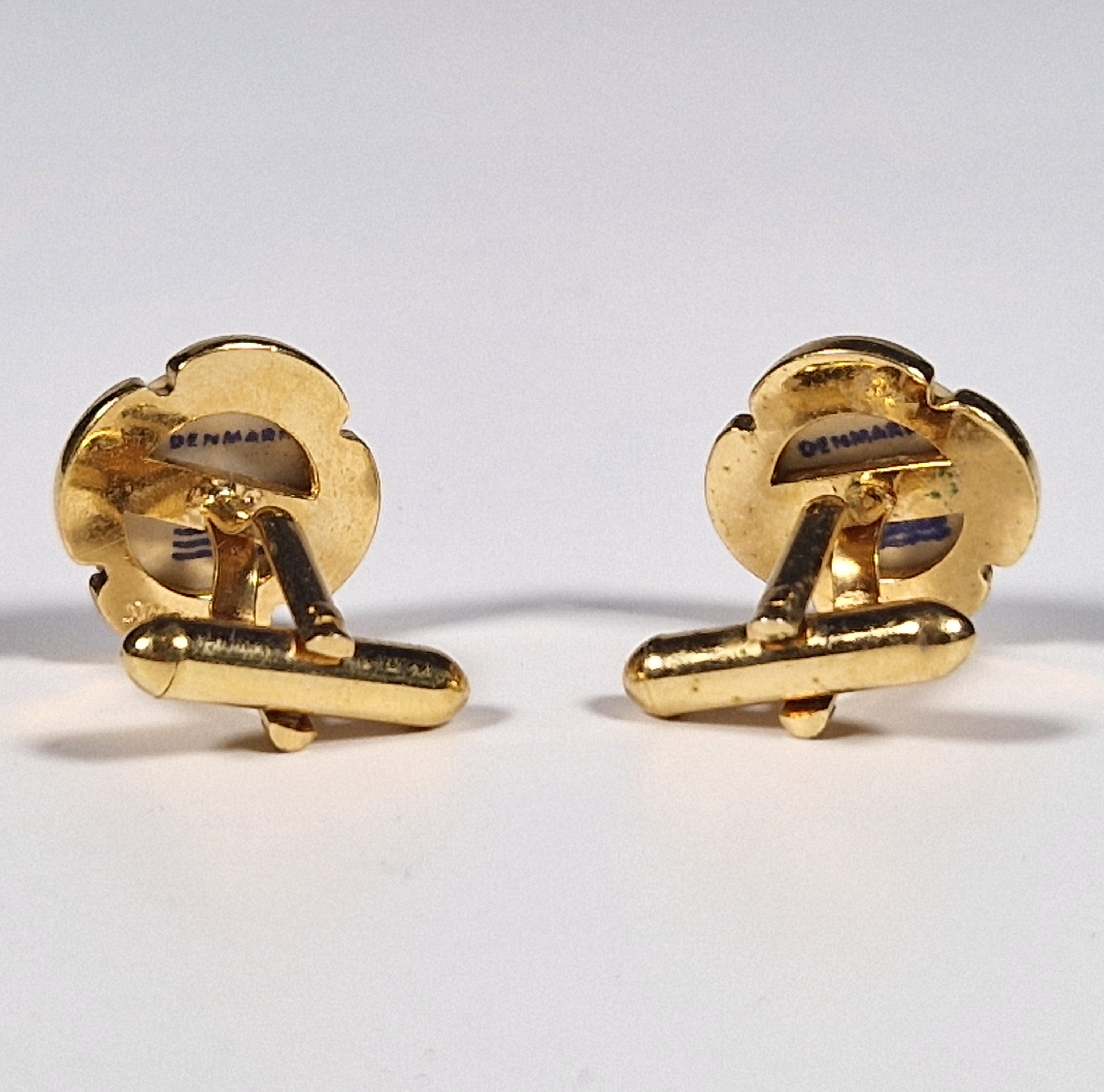 Royal Copenhagen a pair of cufflinks