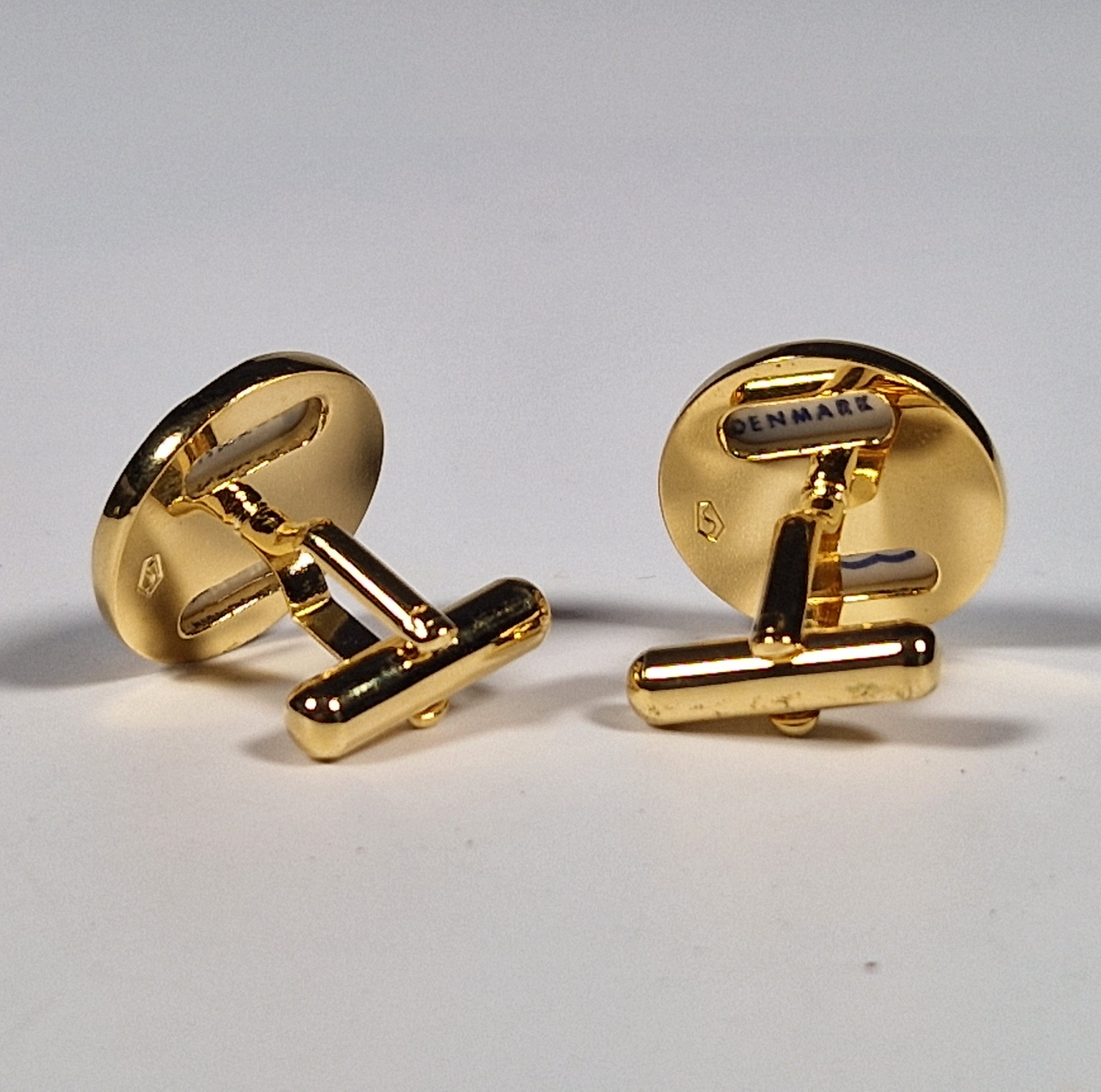 Royal Copenhagen a pair of cufflinks