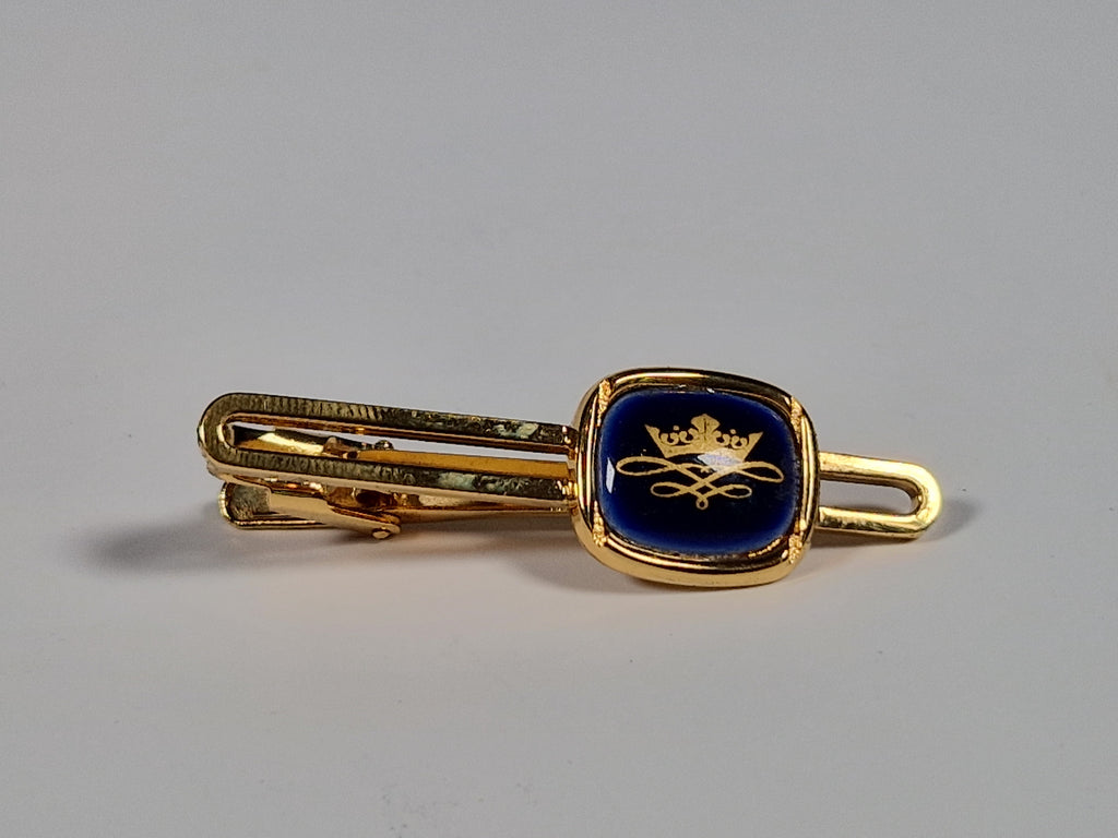 Royal Copenhagen a pair of cufflinks and a tie pin with box