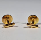 Swank Delft collection a pair of cufflinks and a tie pin with box
