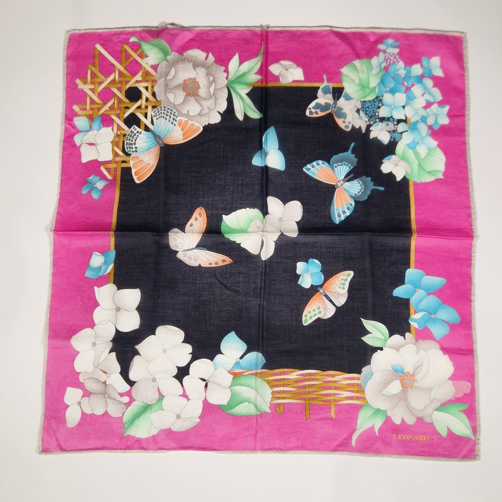Leonard cotton handkerchief
