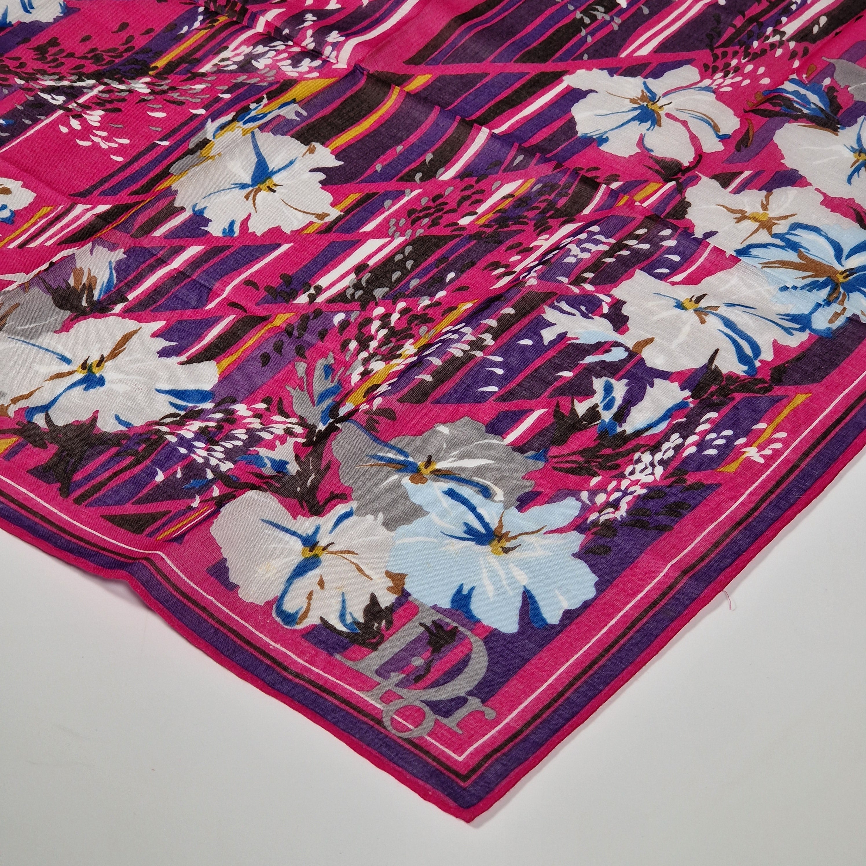 Dior vintage cotton handkerchief