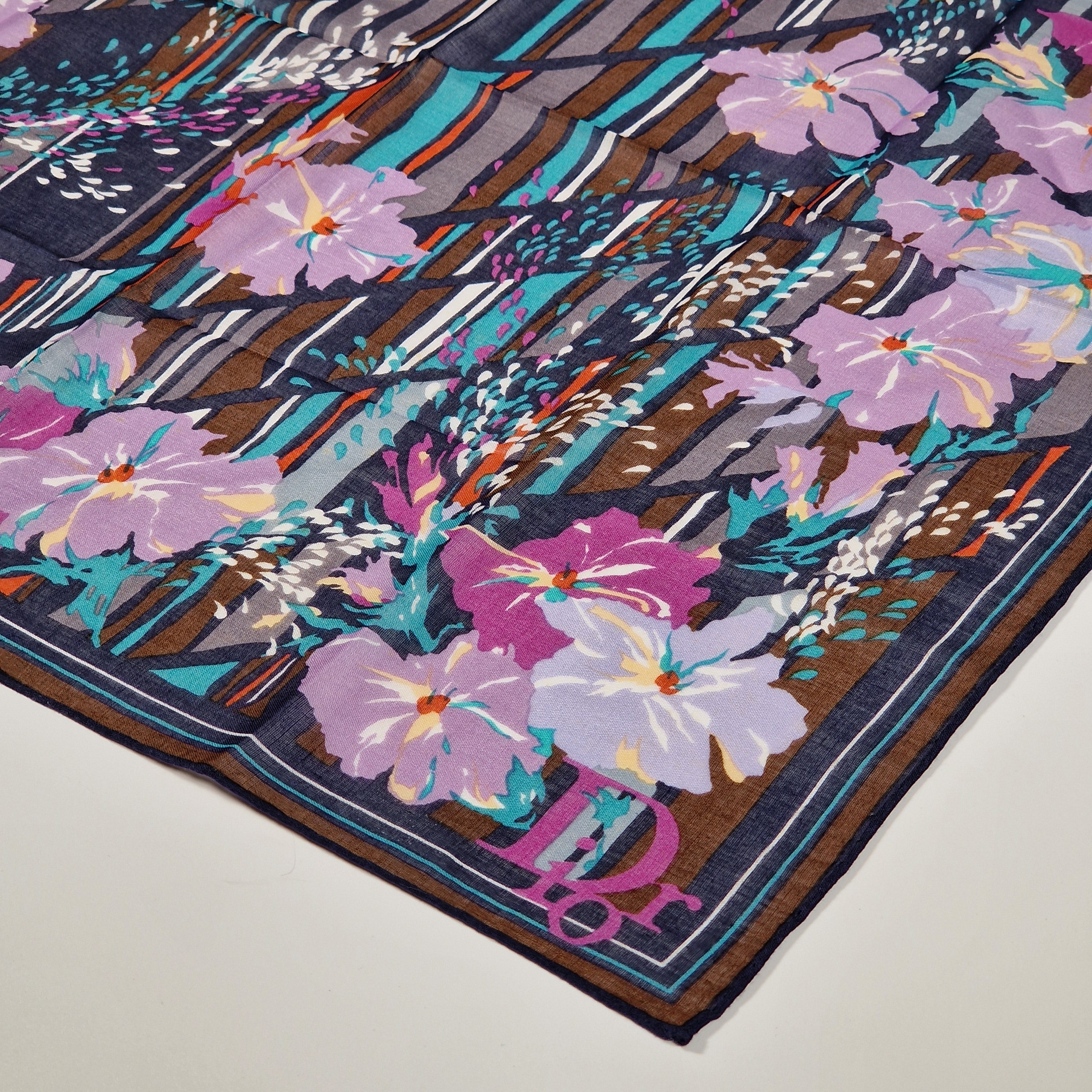 Dior vintage cotton handkerchief