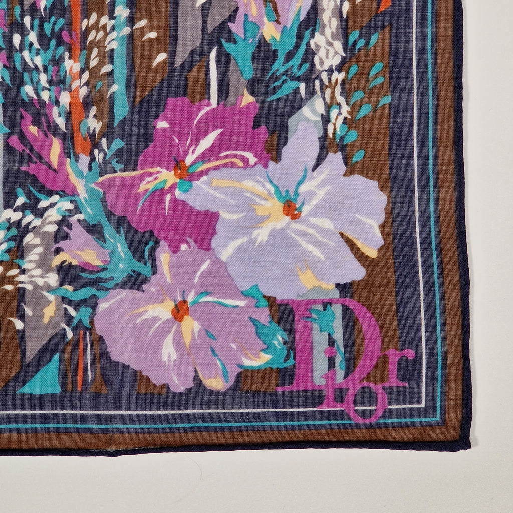 Dior vintage cotton handkerchief