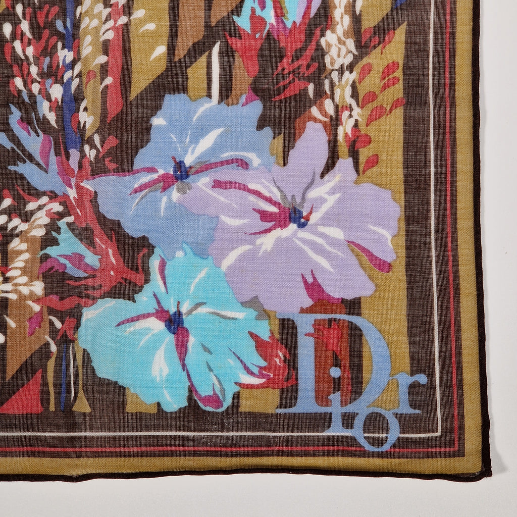 Dior vintage cotton handkerchief