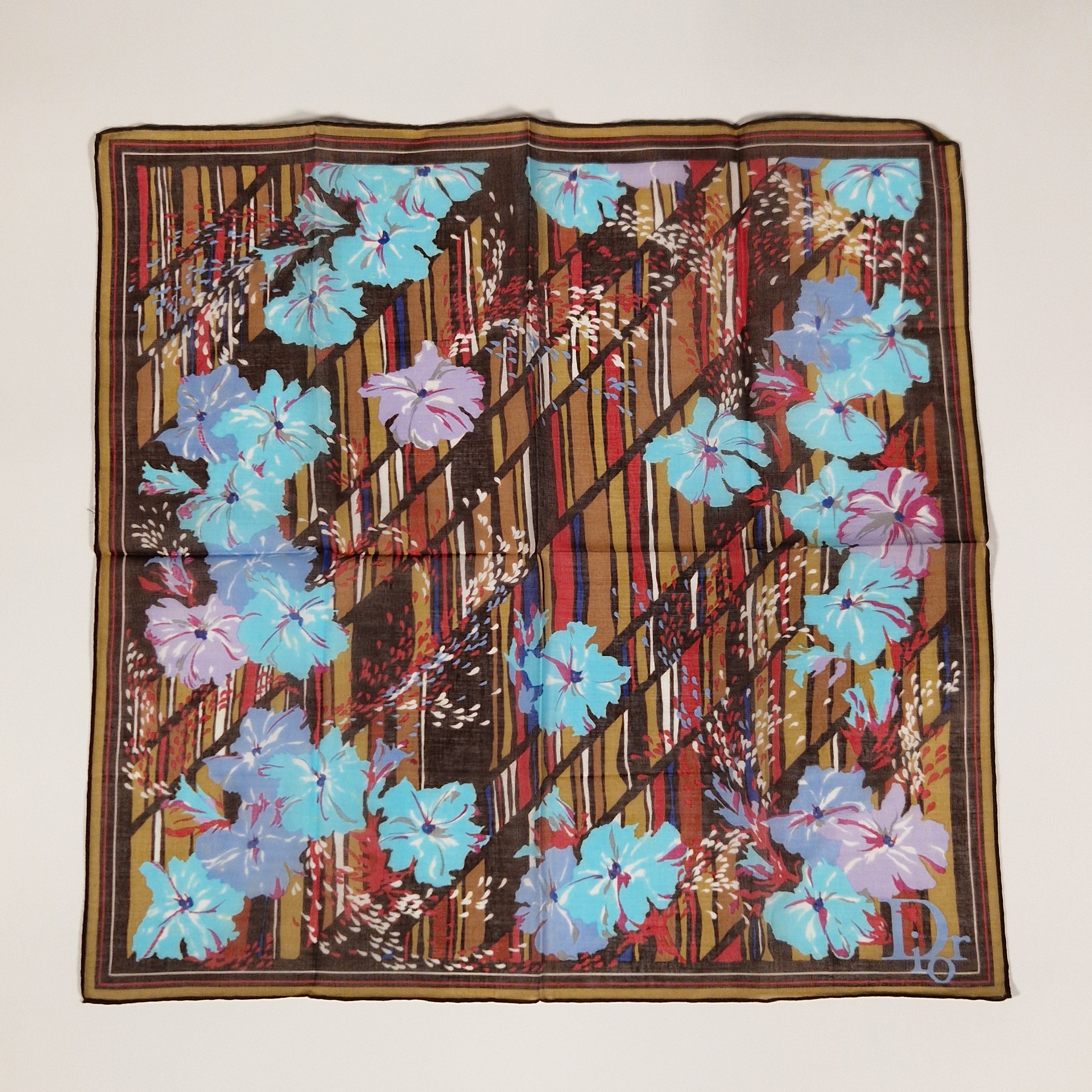 Dior vintage cotton handkerchief