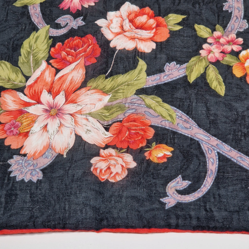Yves Saint Laurent vintage cotton handkerchief