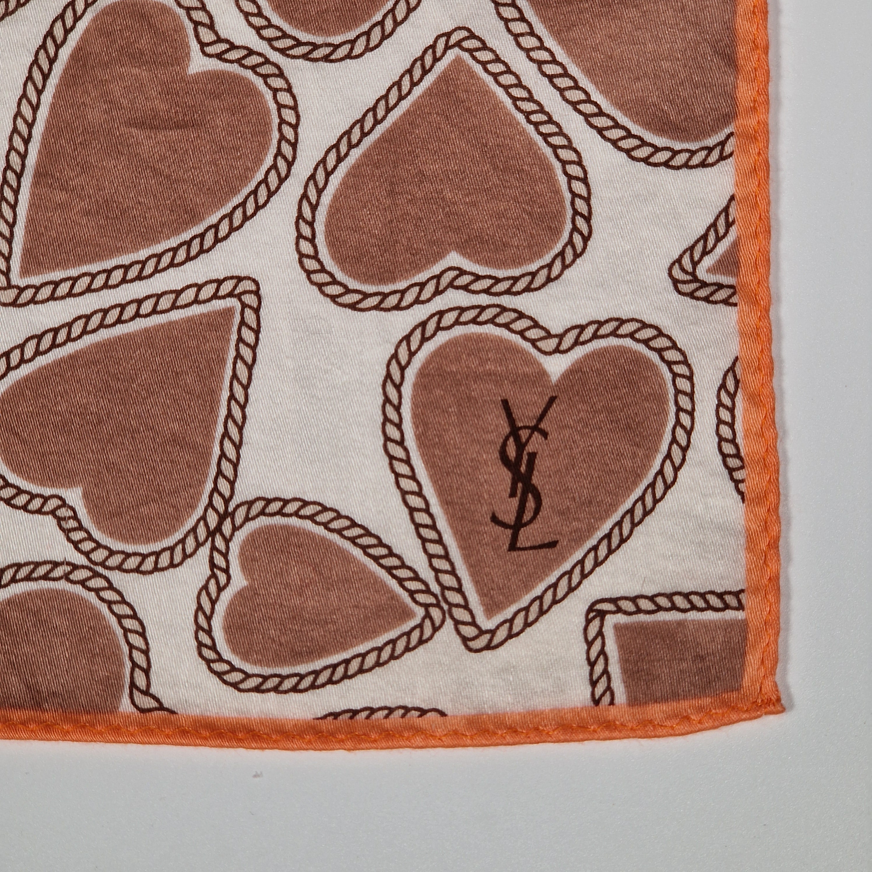Yves Saint Laurent cotton handkerchief