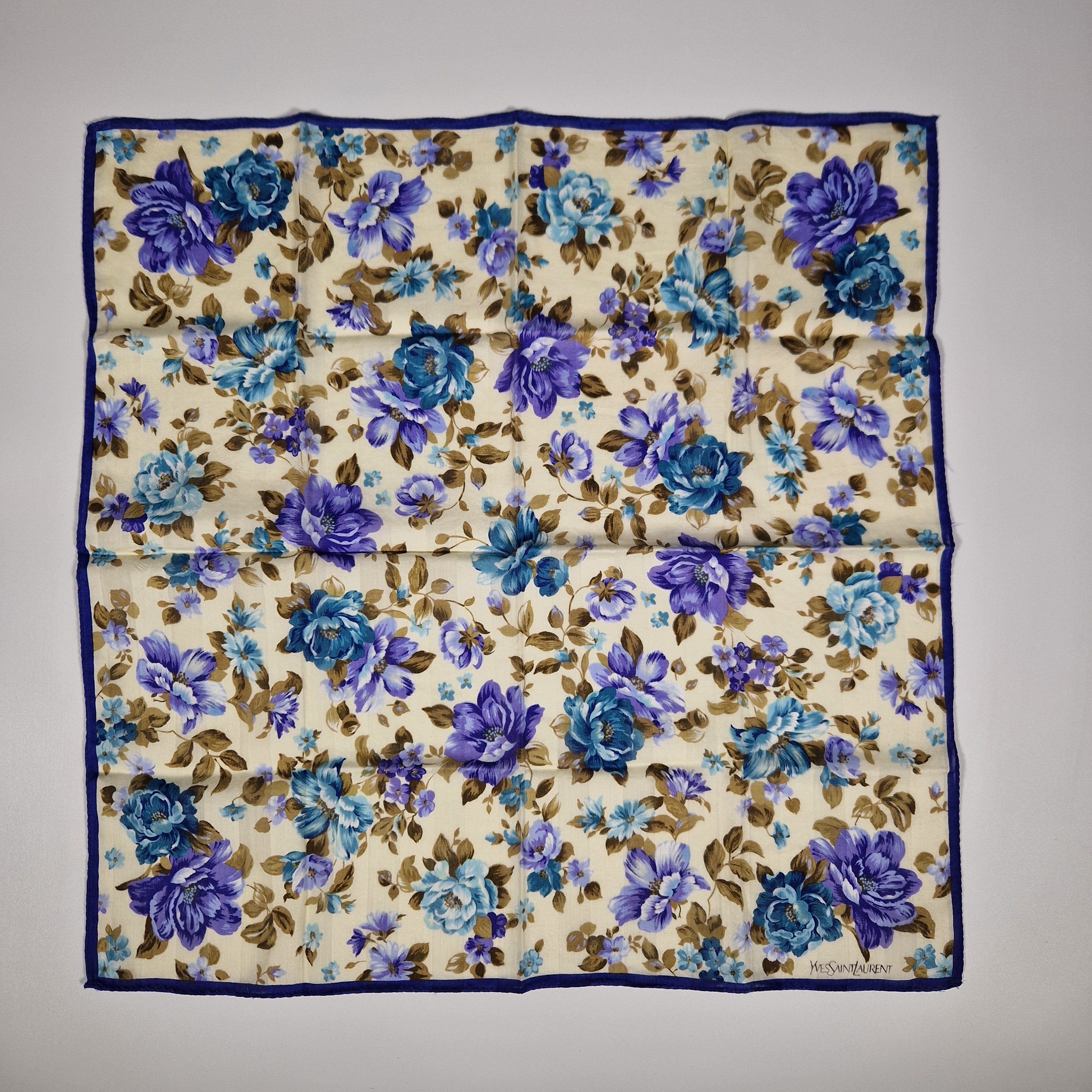 Yves Saint Laurent vintage cotton handkerchief