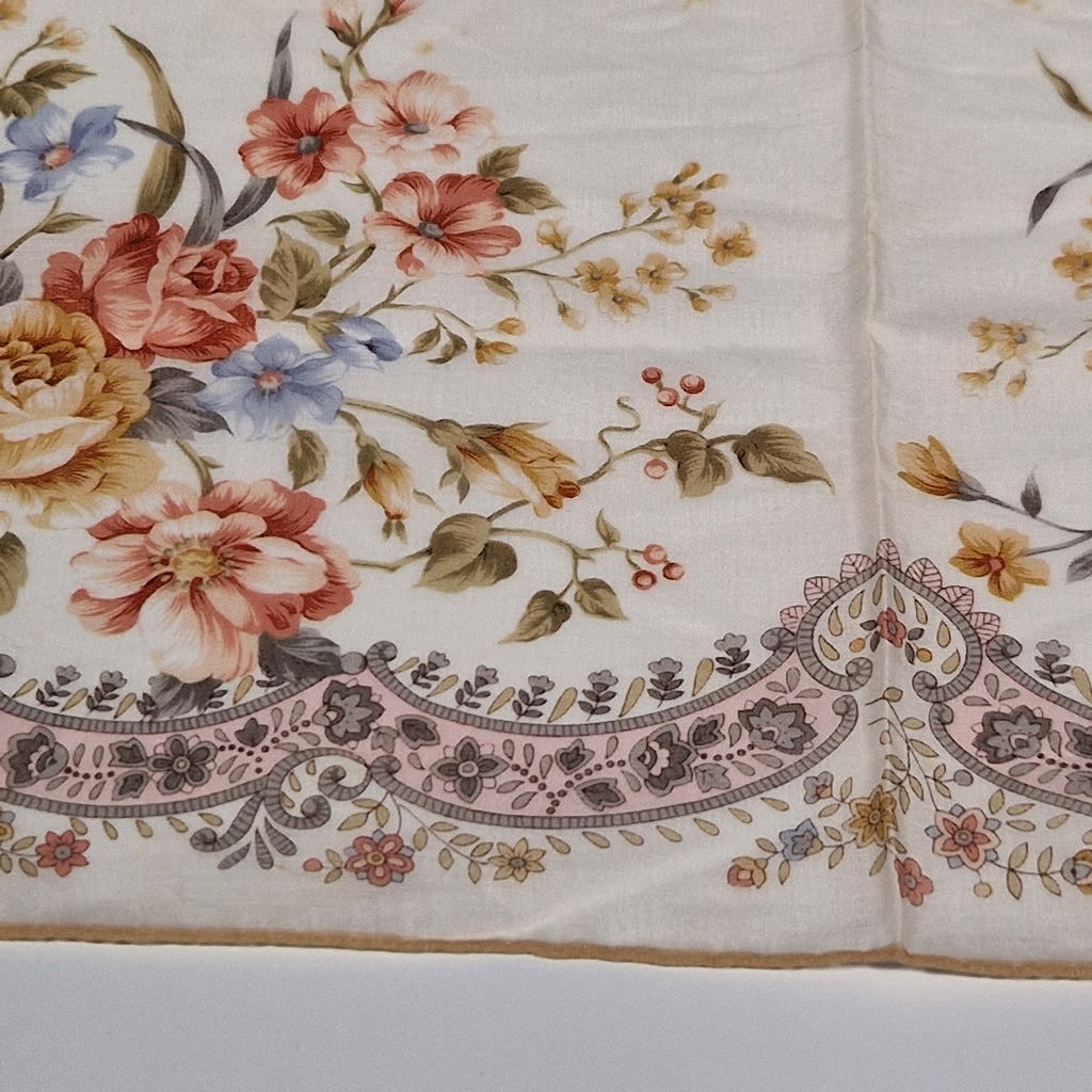 Yves Saint Laurent vintage cotton handkerchief