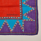 Yves Saint Laurent vintage cotton handkerchief