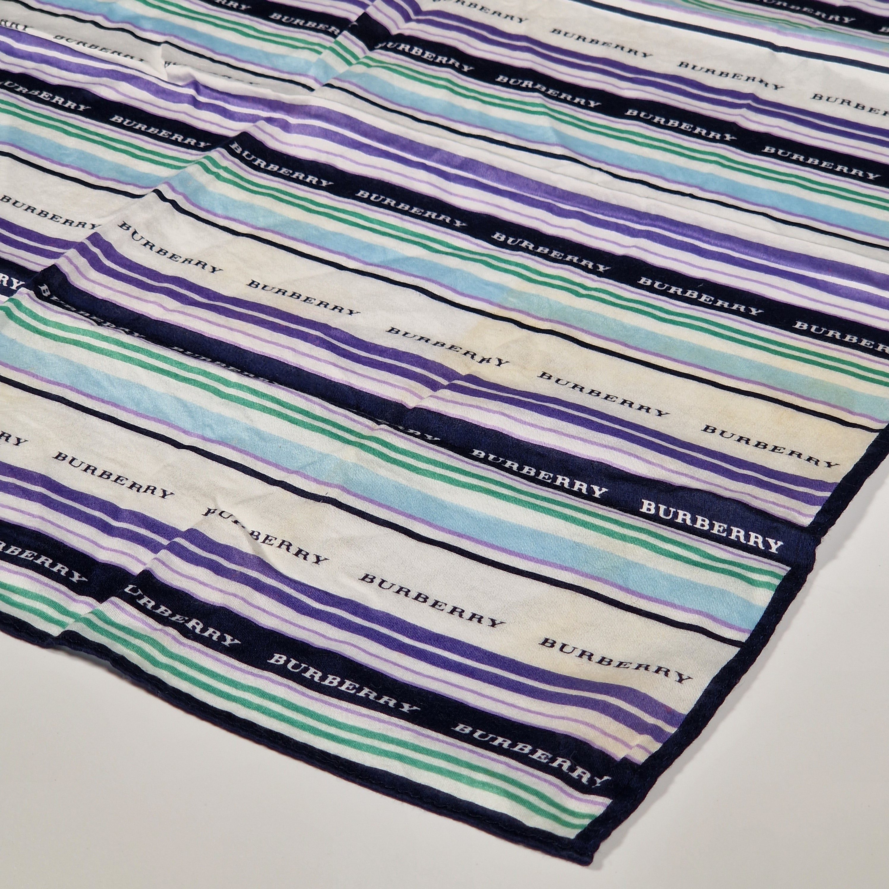 Burberry Vintage  cotton handkerchief.