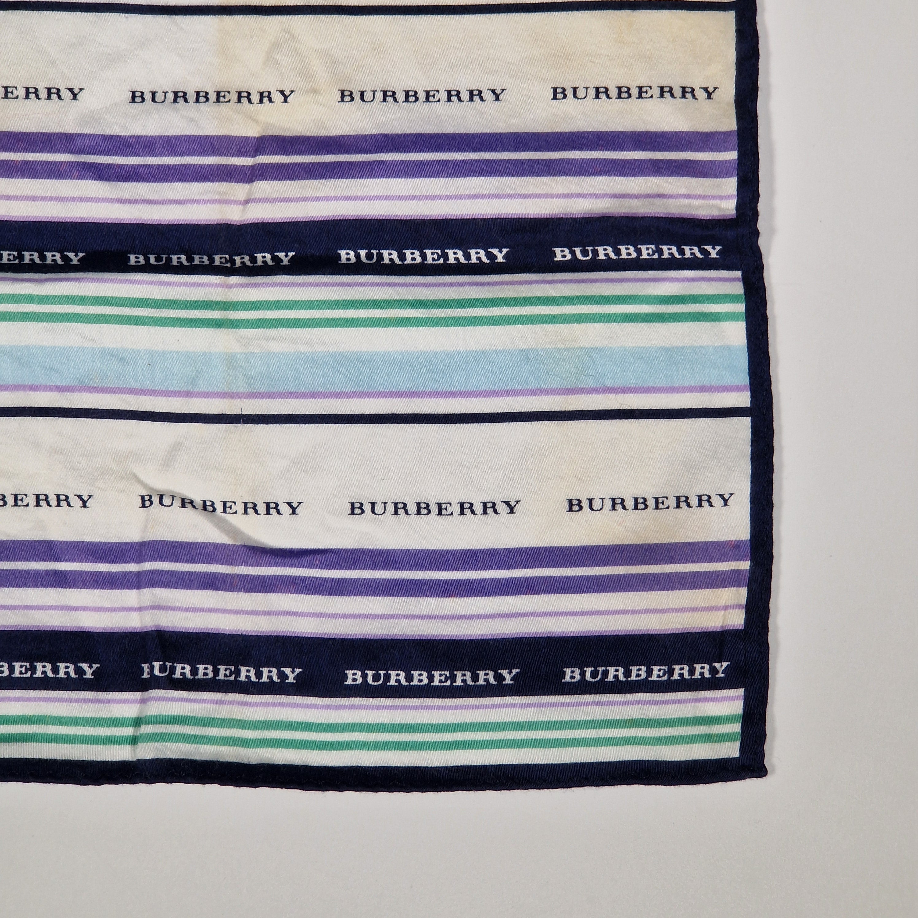 Burberry Vintage  cotton handkerchief.