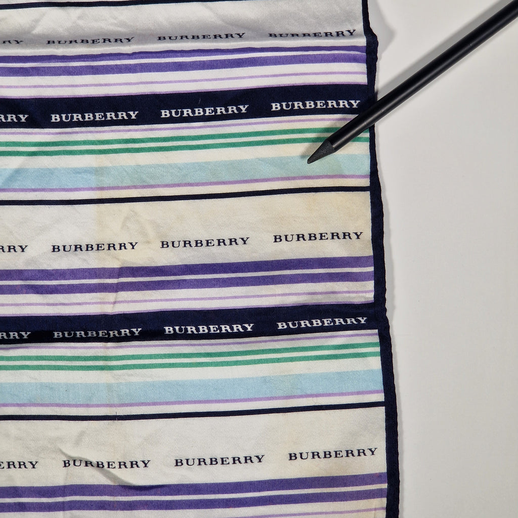 Burberry Vintage  cotton handkerchief.
