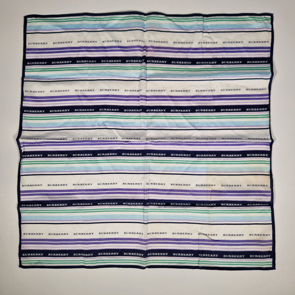 Burberry Vintage  cotton handkerchief.
