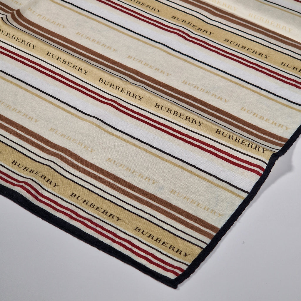 Burberry Vintage cotton handkerchief.