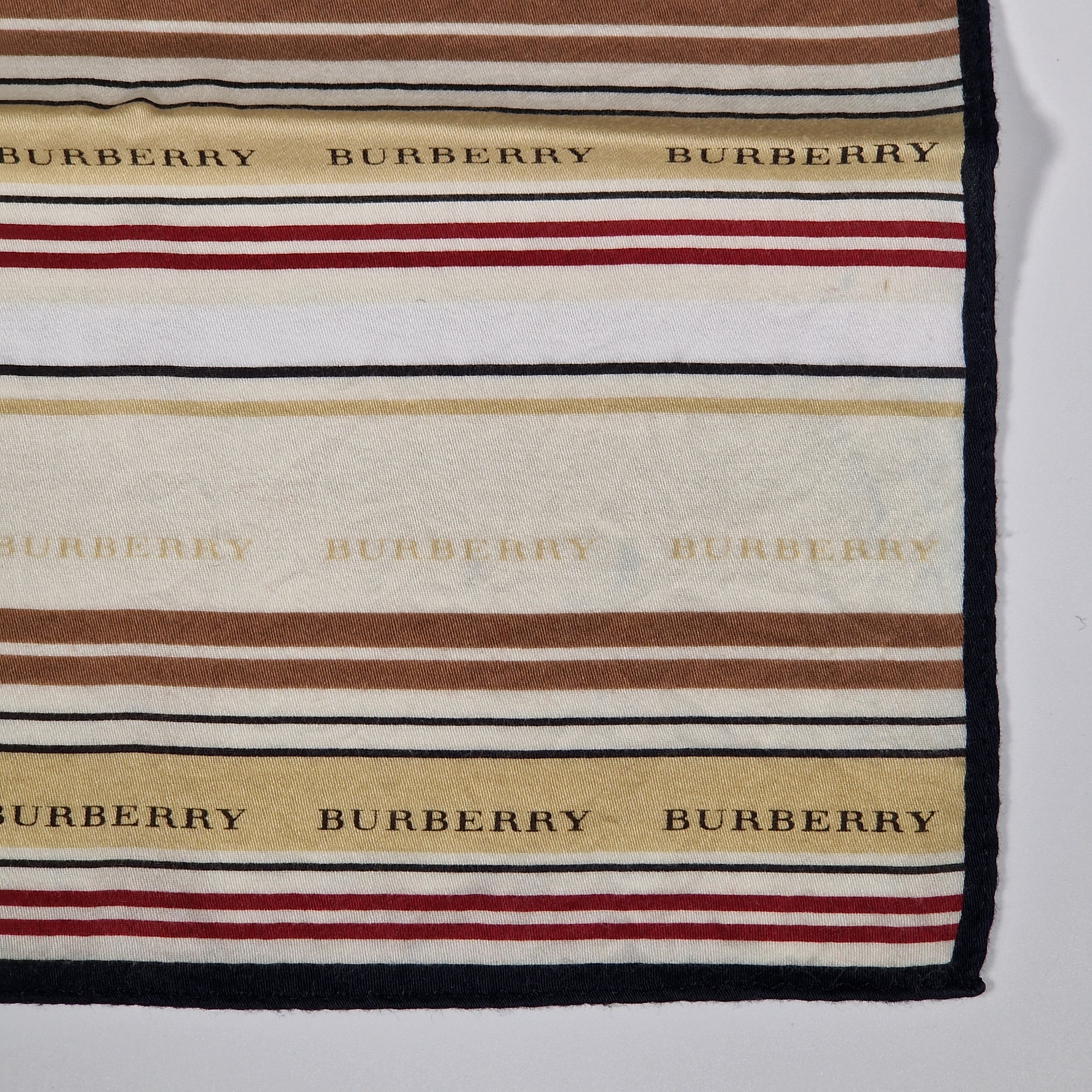 Burberry Vintage cotton handkerchief.