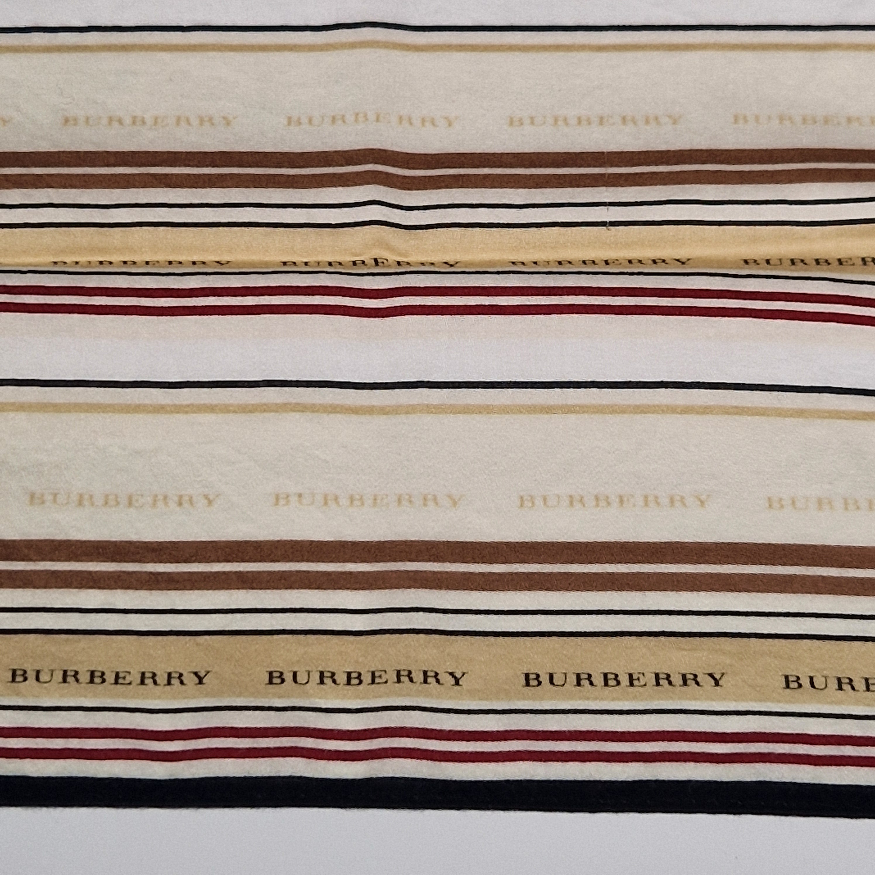 Burberry Vintage cotton handkerchief.