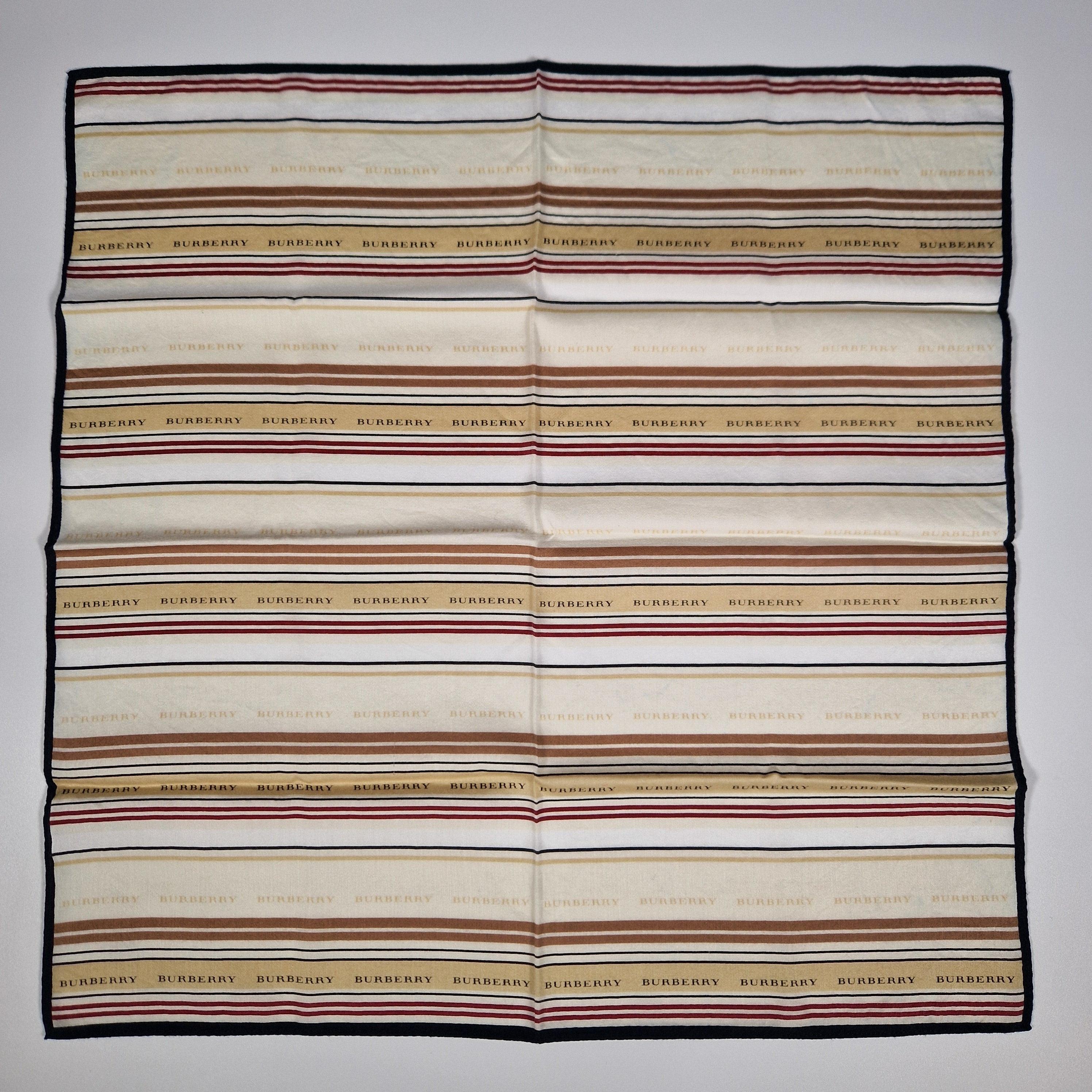 Burberry Vintage cotton handkerchief.