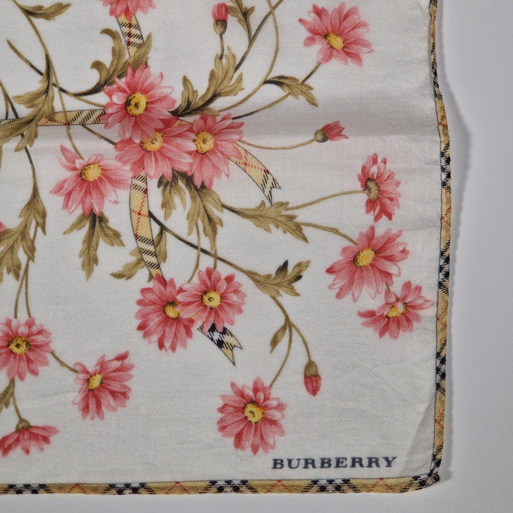 Burberry vintage cotton handkerchief.