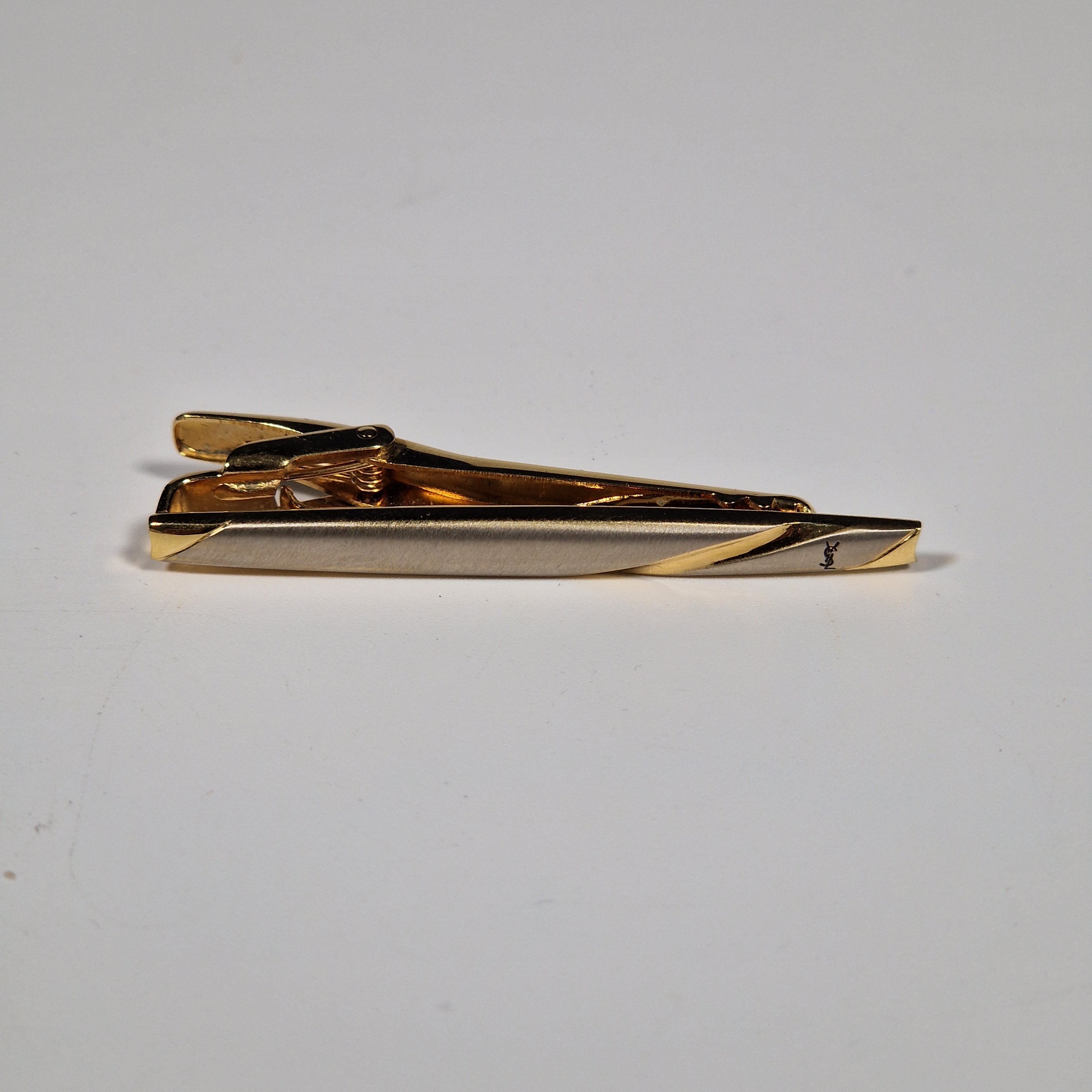 Yves Saint Laurent a tie pin with box.
