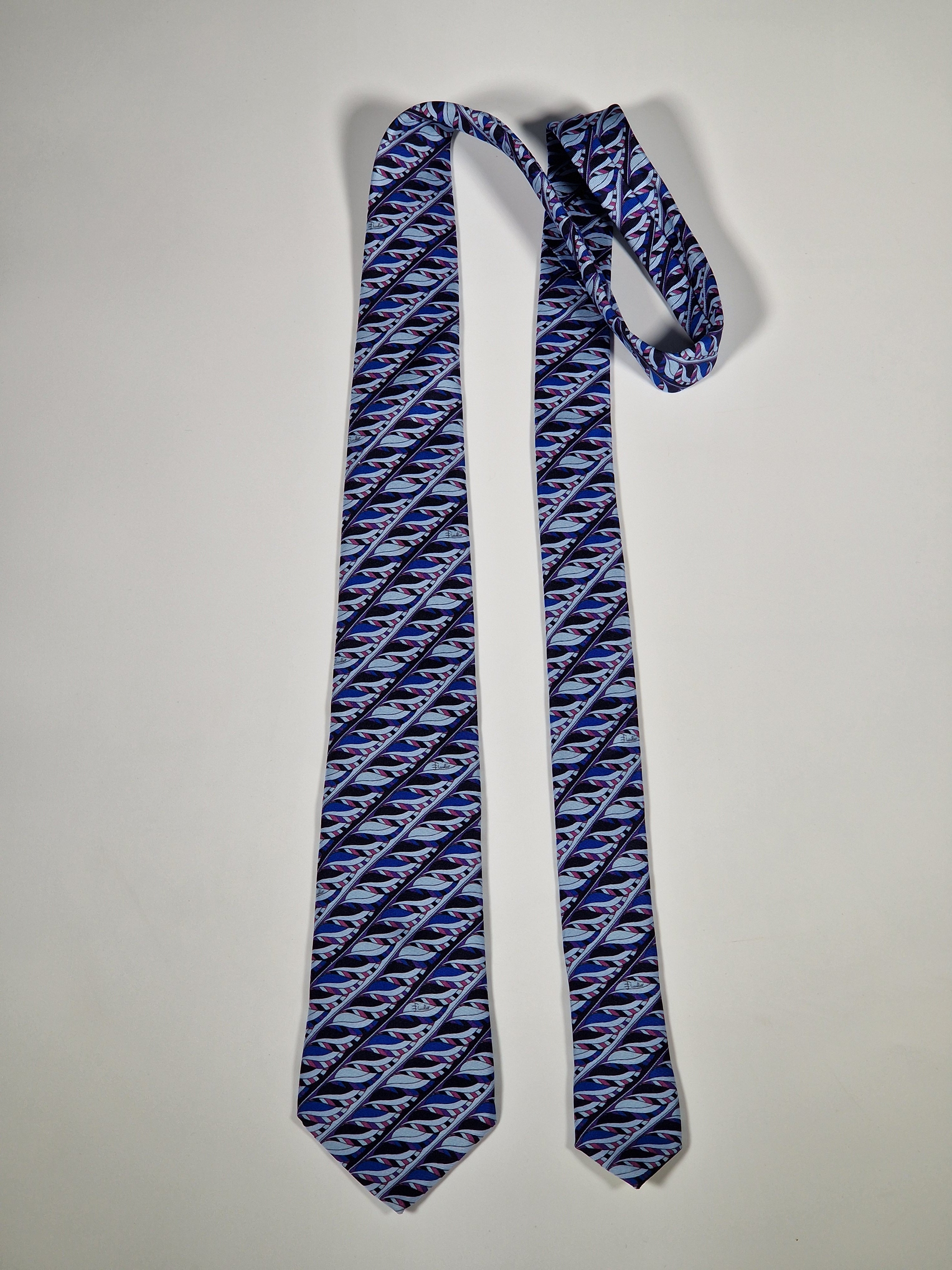 Emilio Pucci silk tie