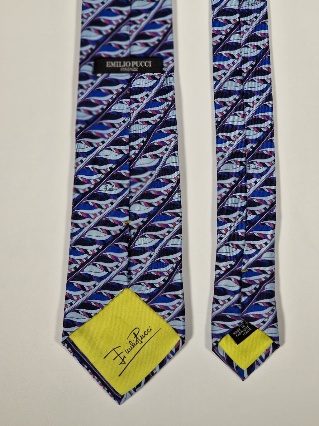 Emilio Pucci silk tie