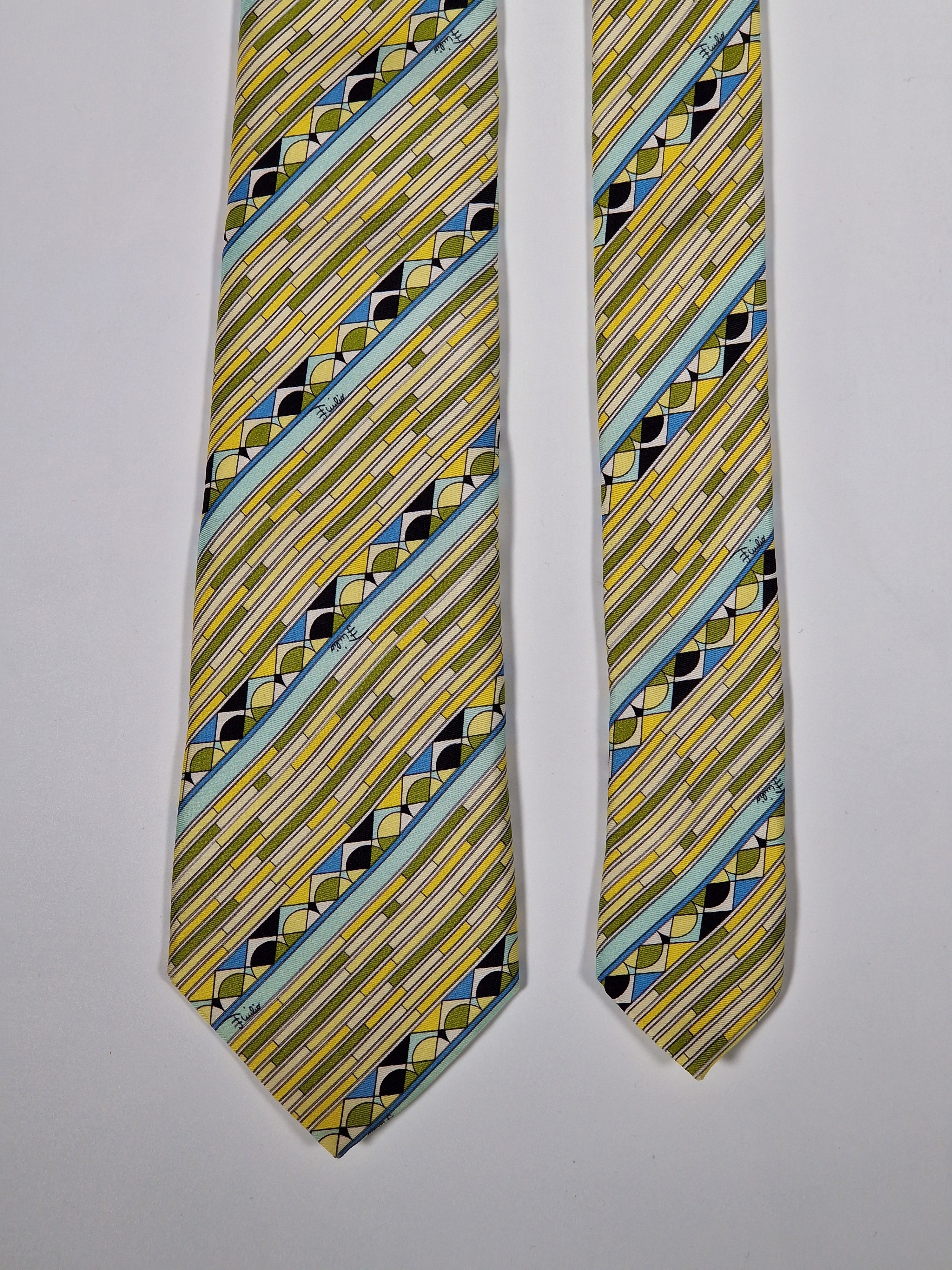 Emilio Pucci silk tie