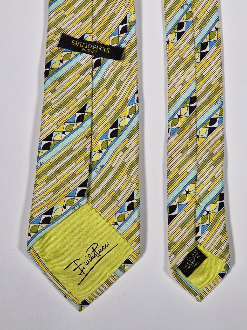 Emilio Pucci silk tie