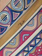 Emilio Pucci silk tie