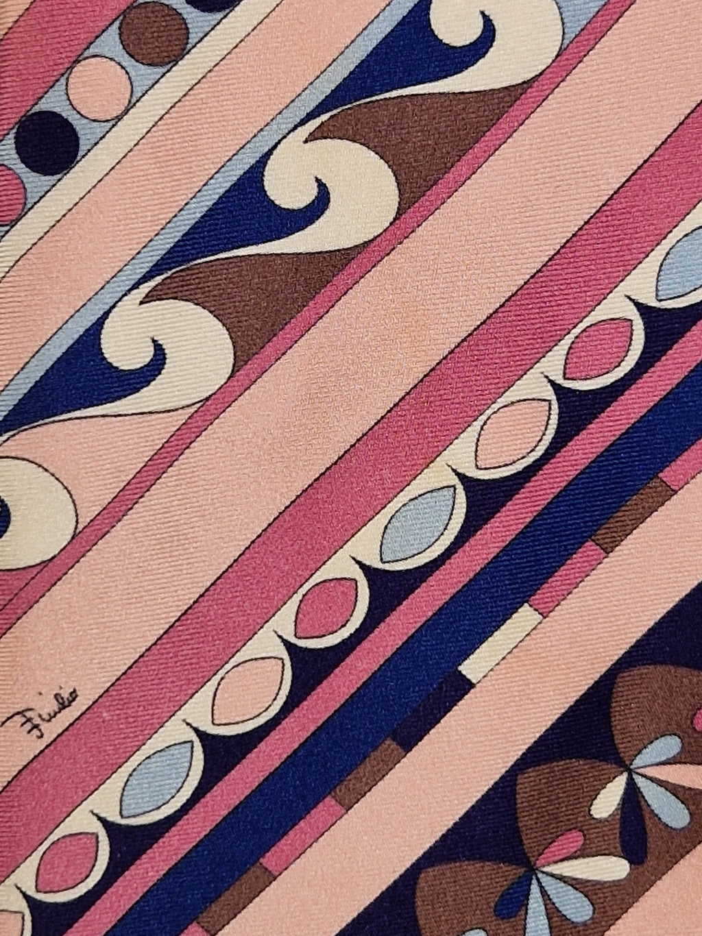 Emilio Pucci silk tie