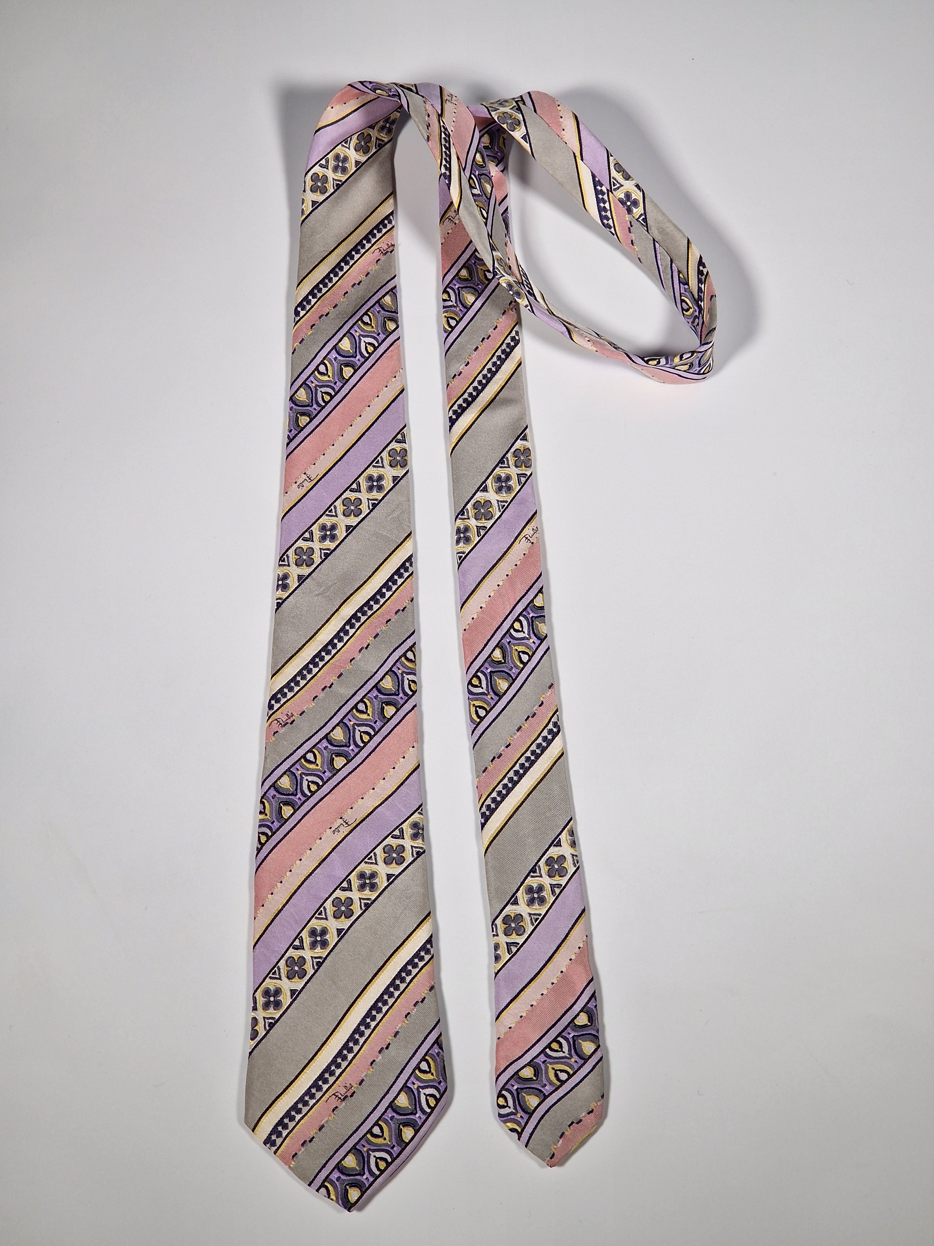 Emilio Pucci silk tie