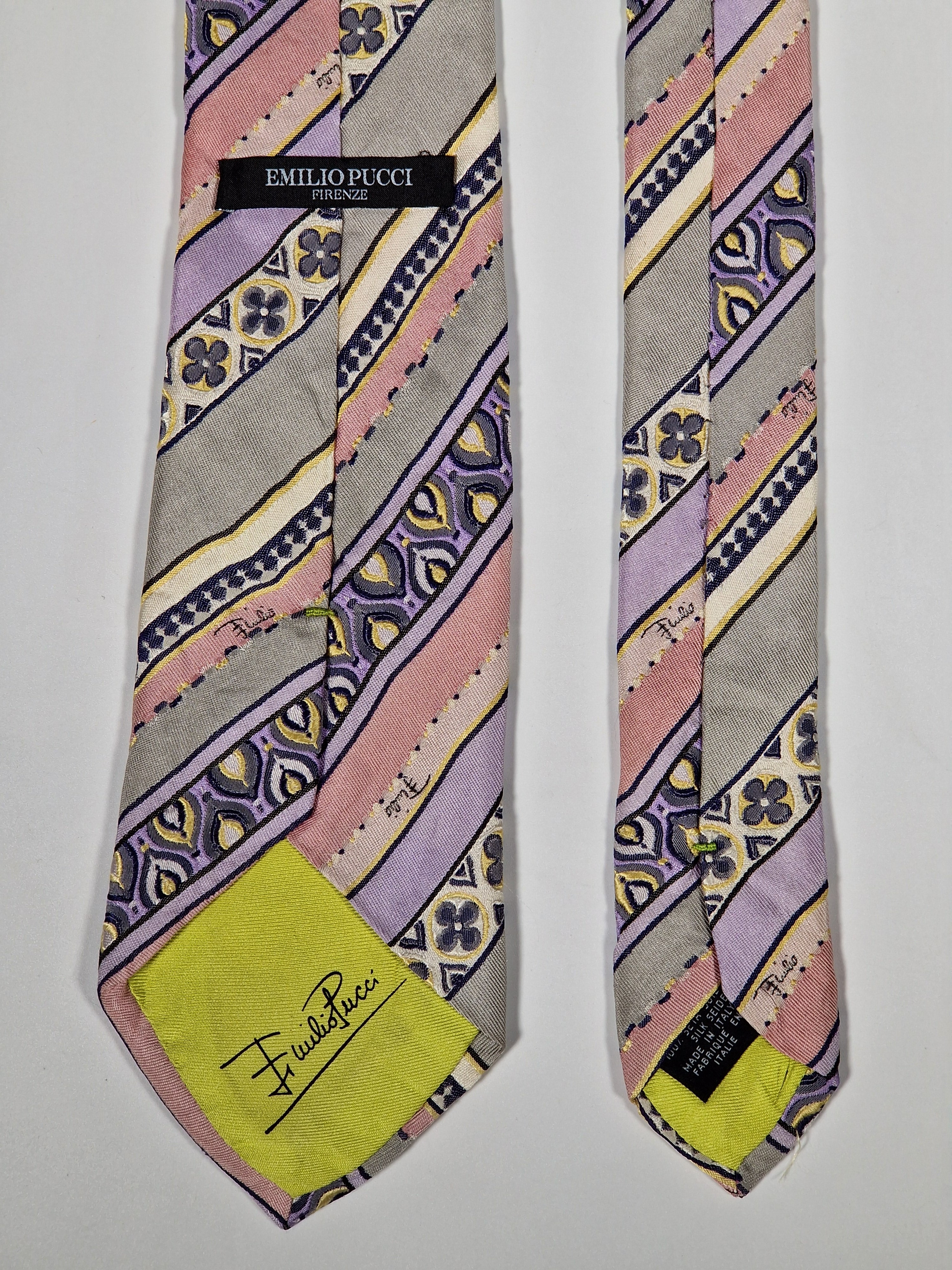 Emilio Pucci silk tie