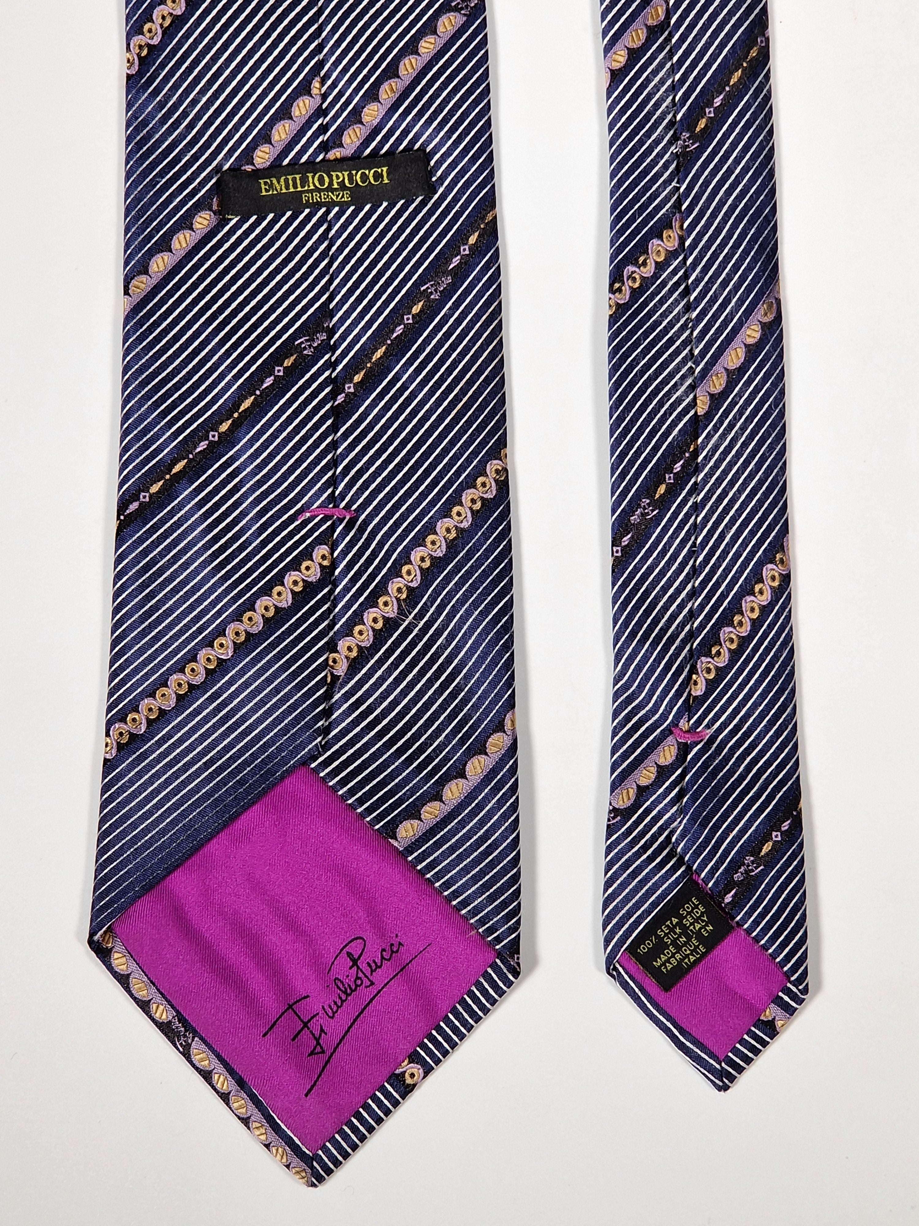 Emilio Pucci silk tie