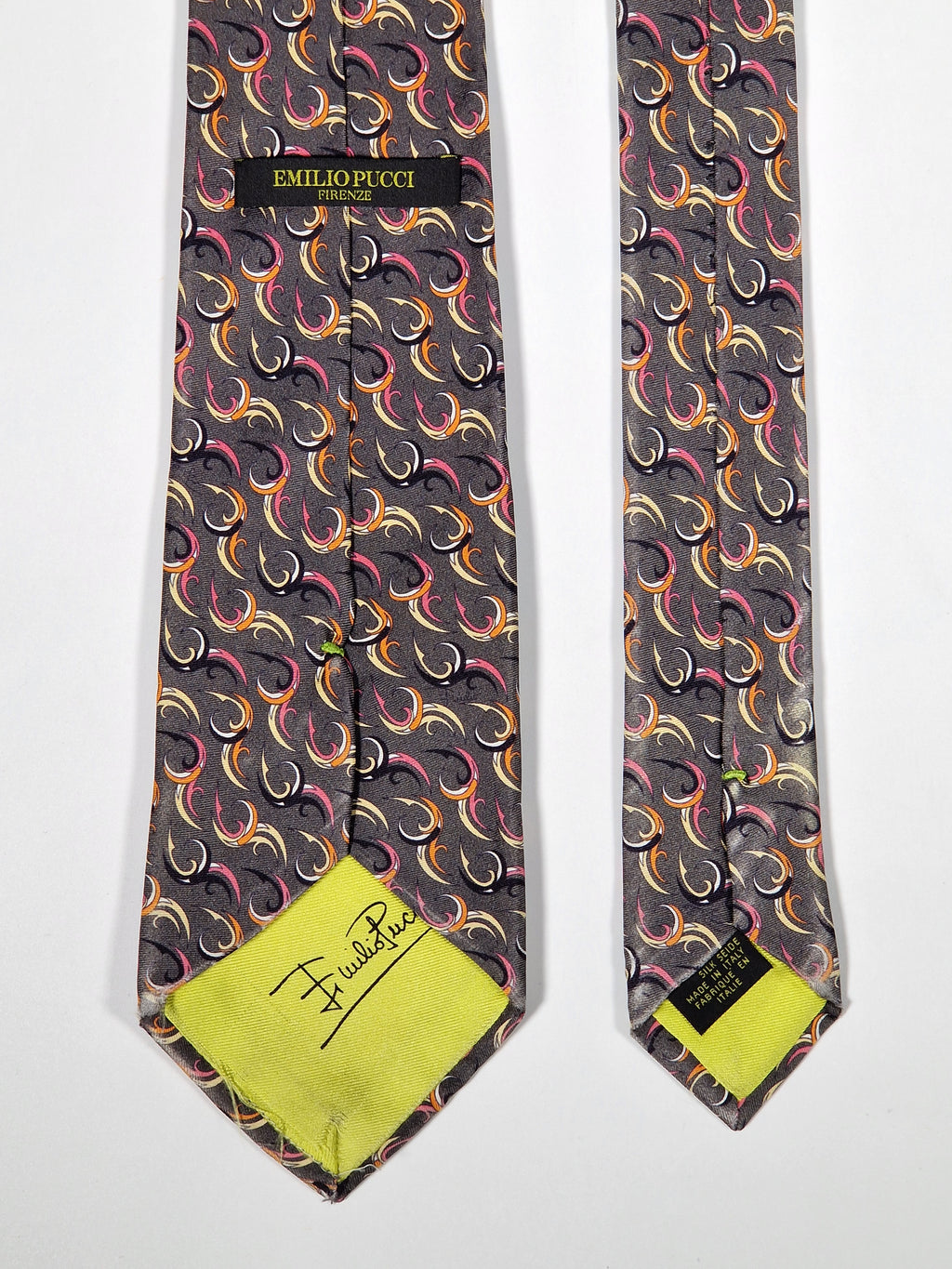 Emilio Pucci silk tie