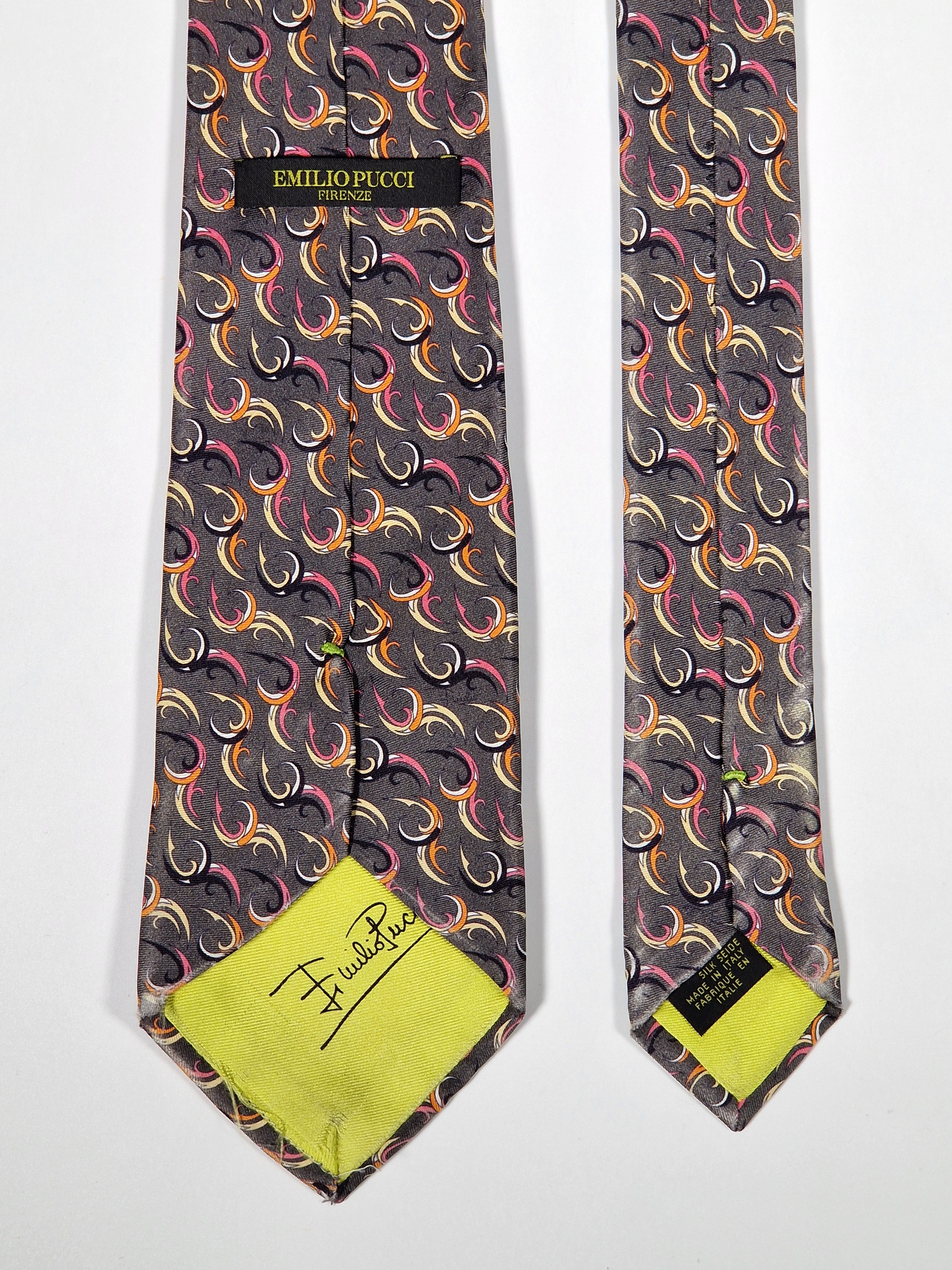 Emilio Pucci silk tie